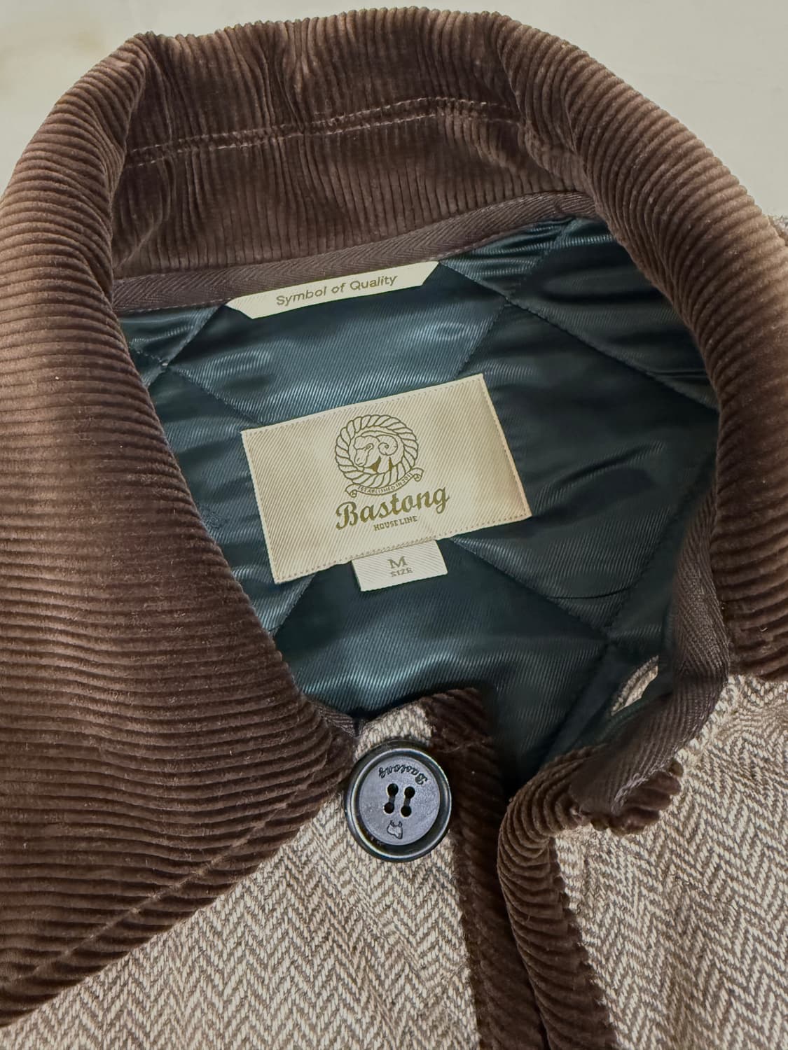 바스통 108W 베이지 헤링본 M(100-105) 상품이미지6