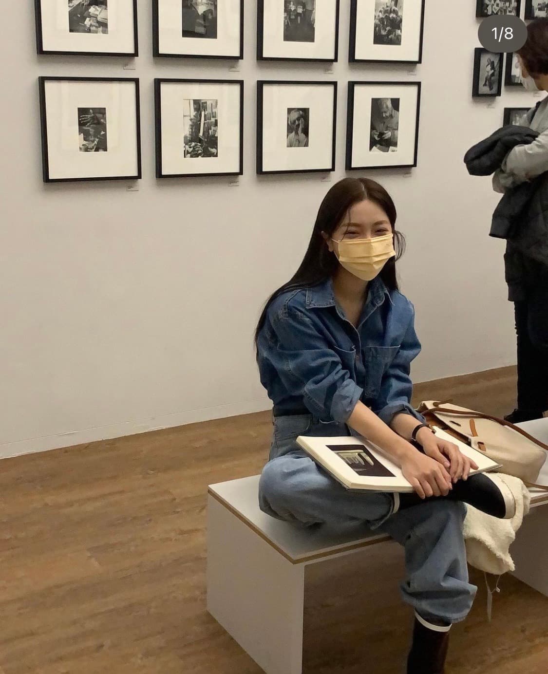 위드아웃썸머 펌킨 데님 셔츠 상품이미지3