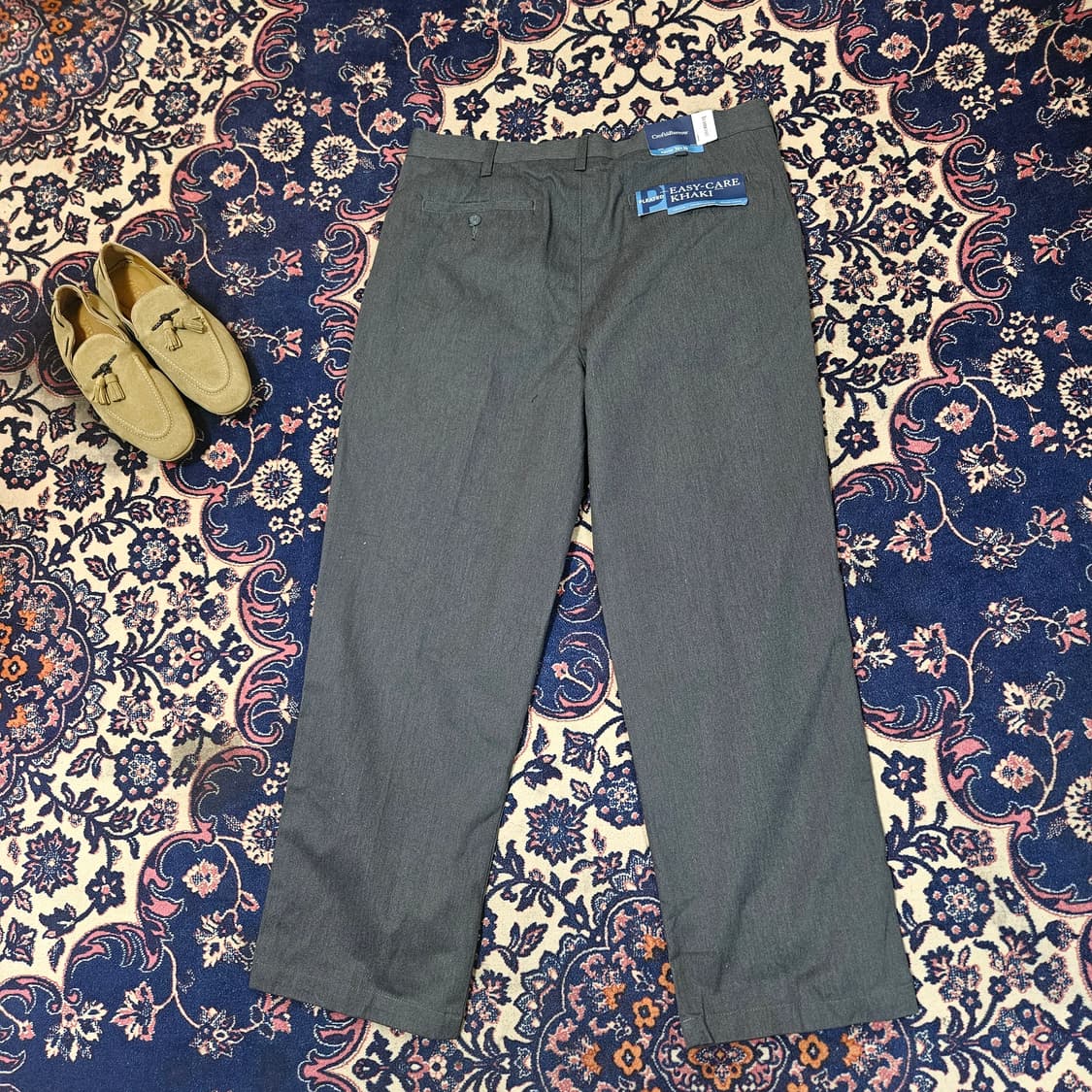  (새상품)Croft & Barrow in USA 코튼 투턱 레귤러 팬츠 상품이미지4