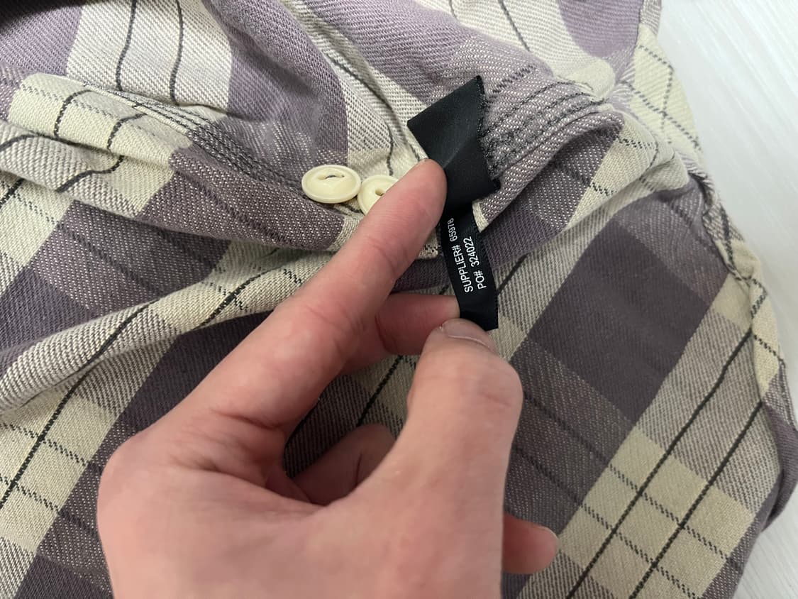 rrl 더블알엘 체크 셔츠 M 상품이미지6