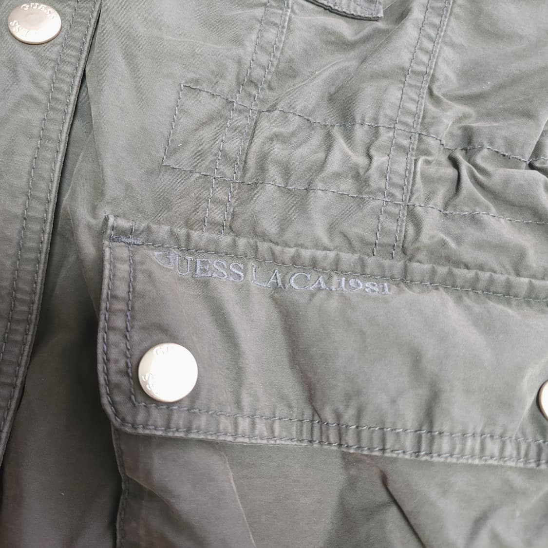 게스 여성 카키 야상 자켓 xs 상품이미지7