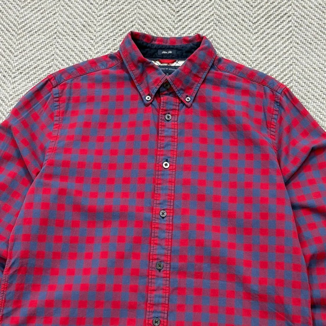 타미힐피거 체크 셔츠 v2369 상품이미지3