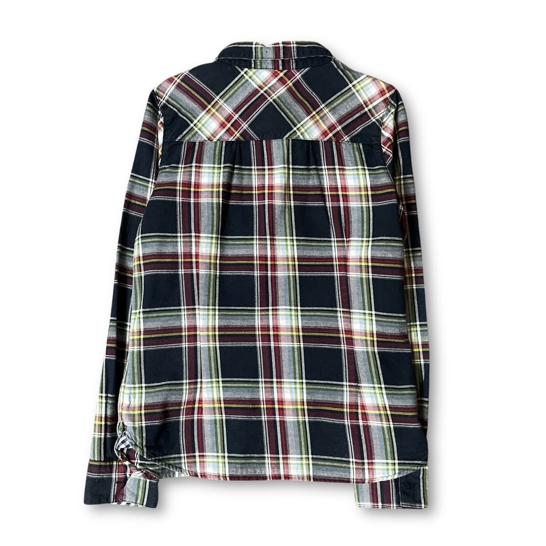 타미힐피거 키즈 네이비 레드 멀티배색 체크 긴팔 셔츠 10 상품이미지2