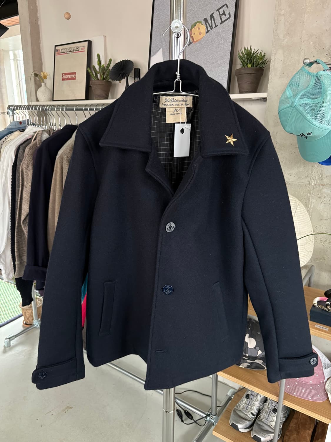 Remi relief 레미 릴리프 울 코트 상품이미지2