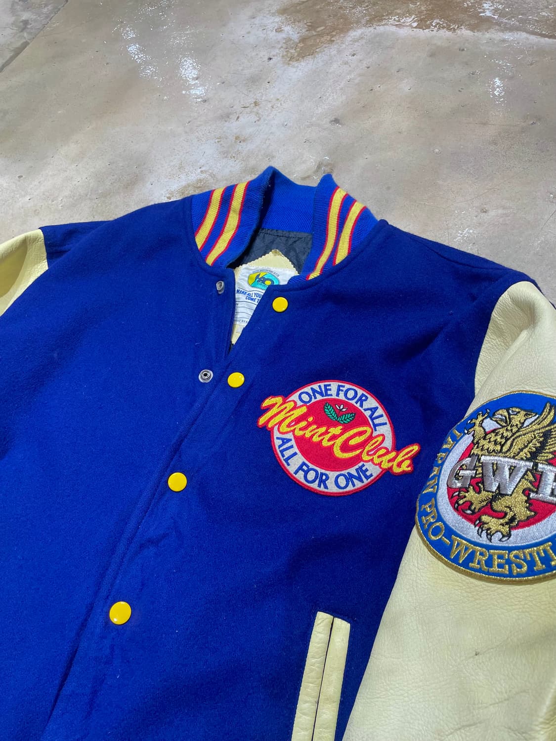 vintage Japanese varsity jacket 상품이미지4