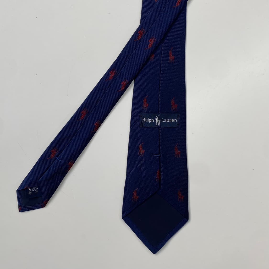 폴로 랄프로렌(POLO) 명품 정품 넥타이 총장136.5-137 상품이미지3
