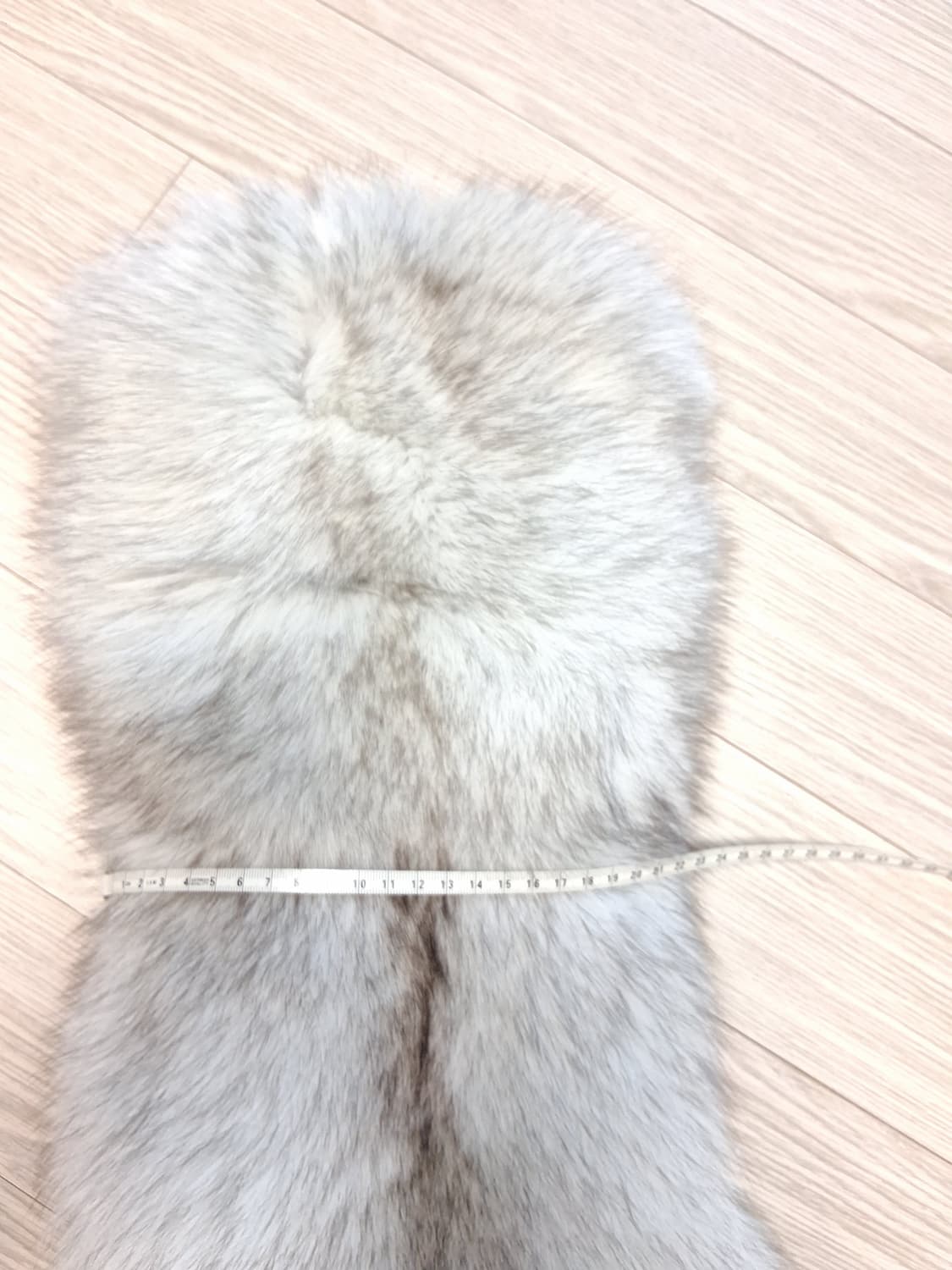 리얼 폭스퍼 화이트 실버 그레이(스톨, 스카프, 머플러) 상품이미지9