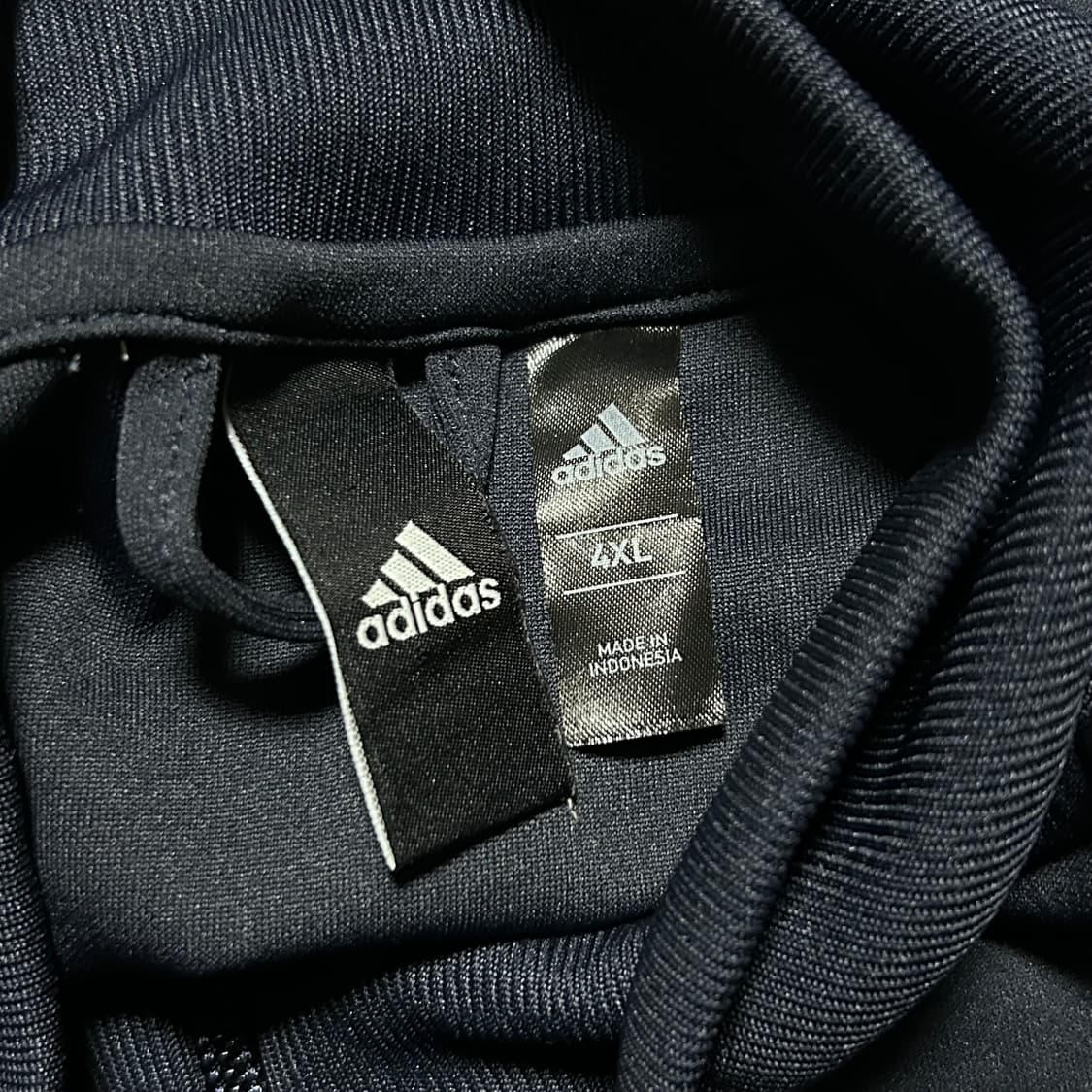 아디다스 다크네이비 삼선 트랙탑(4XL) 상품이미지2