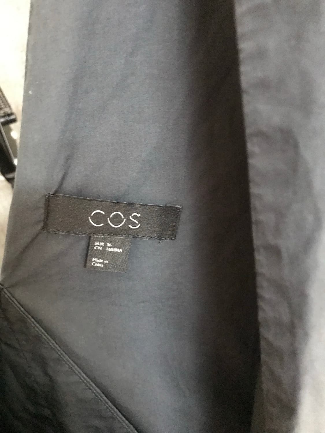 코스 COS 다크 그레이 원피스 S 36 상품이미지3