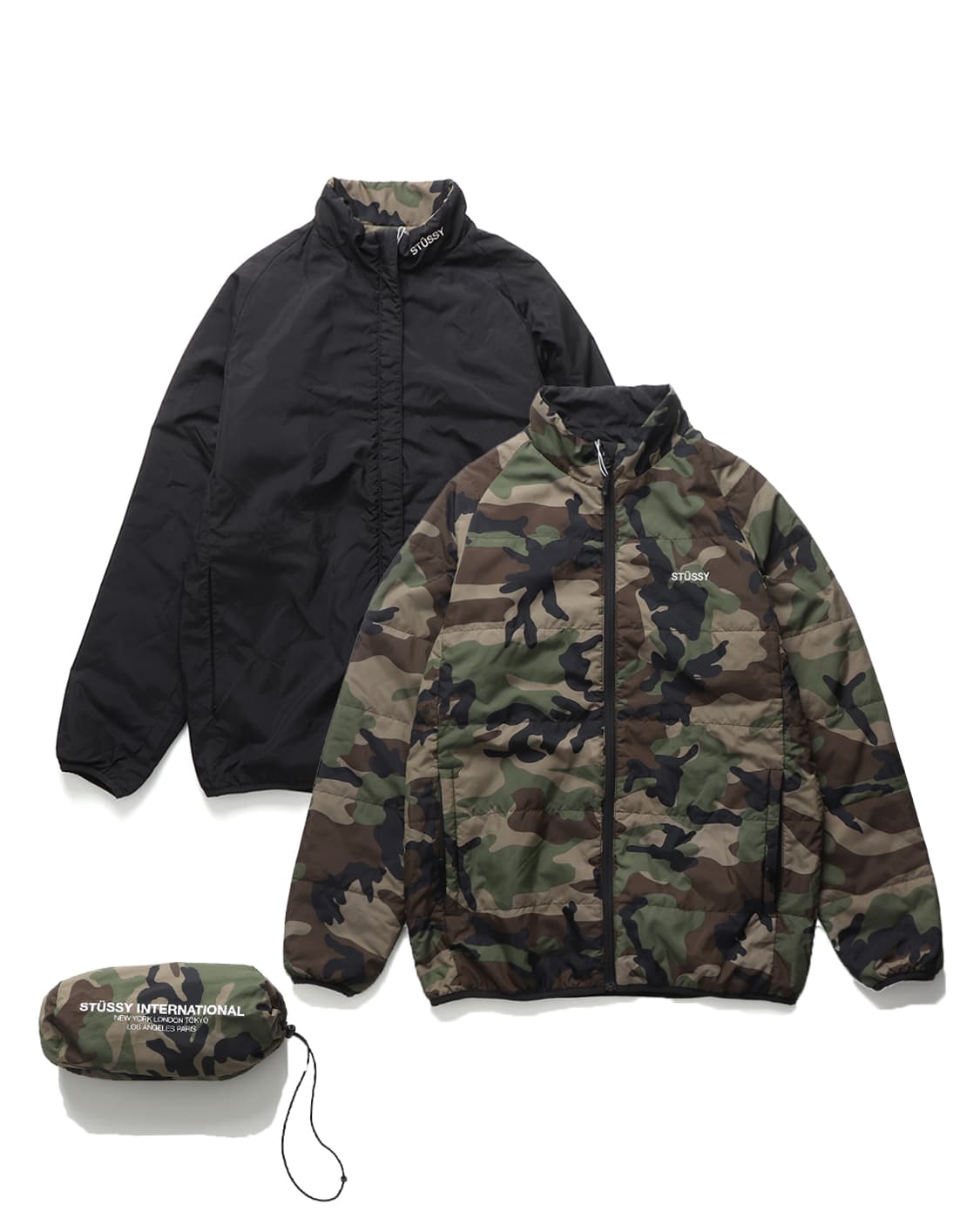 스투시 STUSSY Reversible Insulation Jacket 상품이미지1