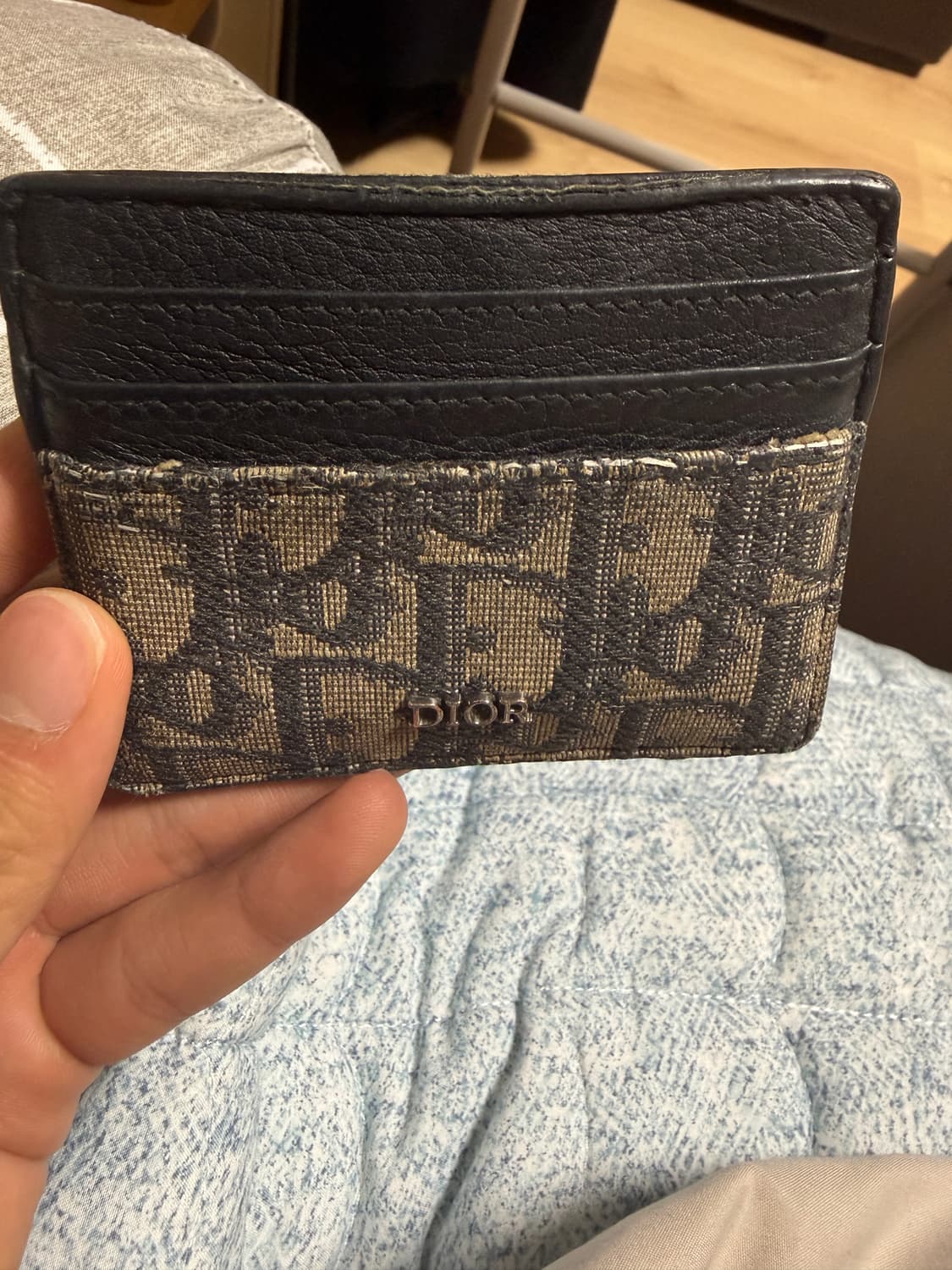 디올 오블리크 카드지갑 (풀구성) 상품이미지4