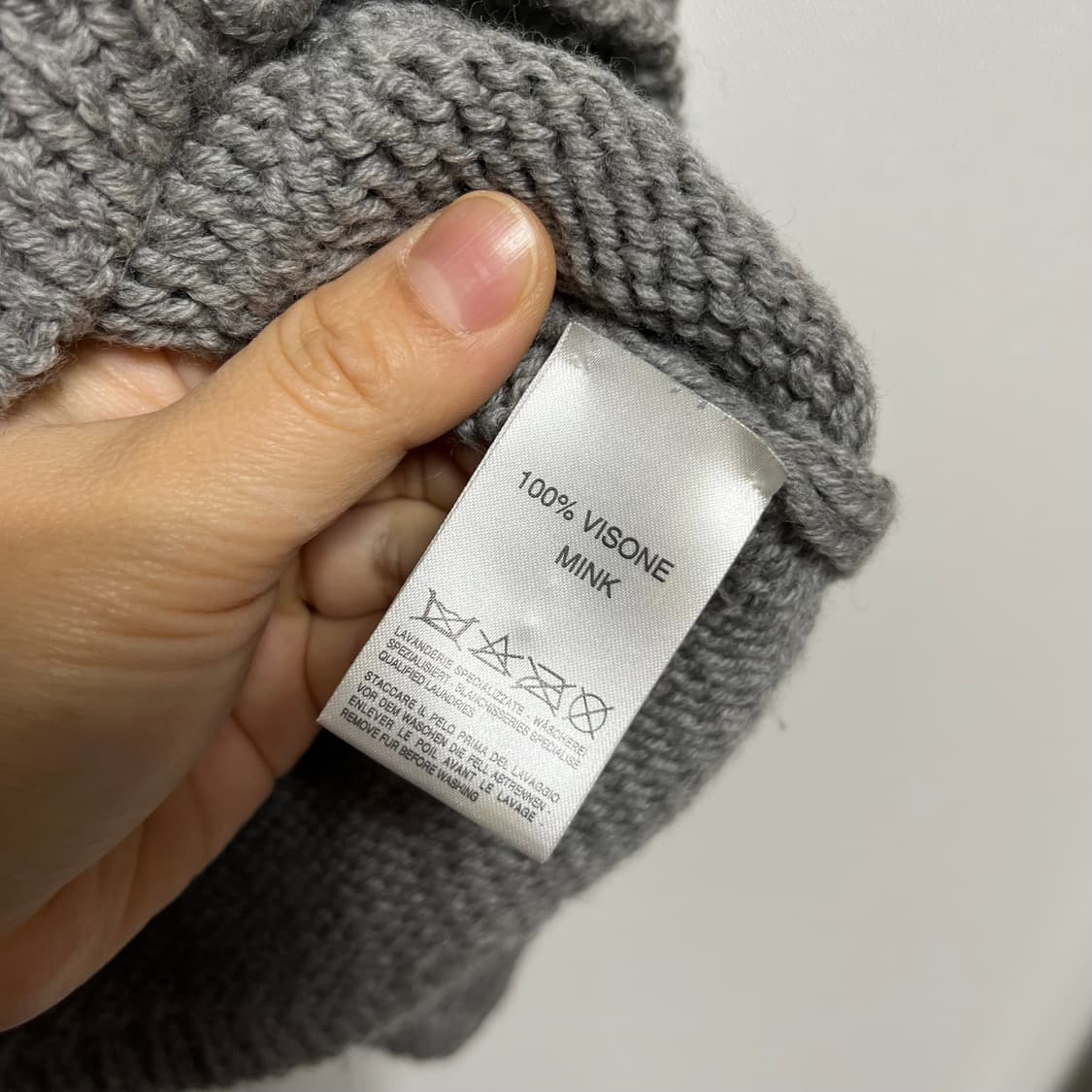 블루마린 밍크 이태리 밍크 가디건 상품이미지4