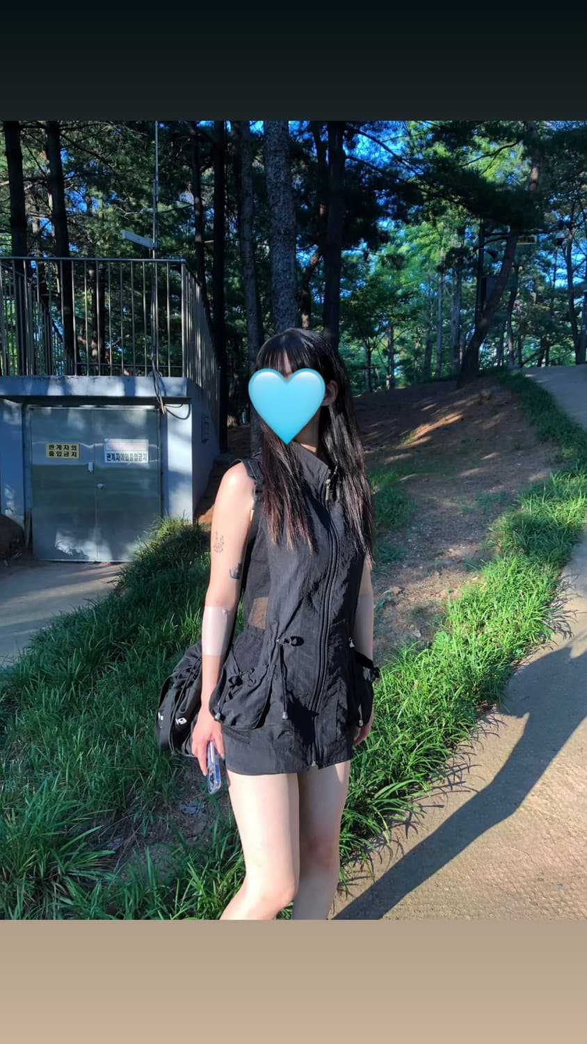 빈티지 펌킨 조끼 원피스 상품이미지3