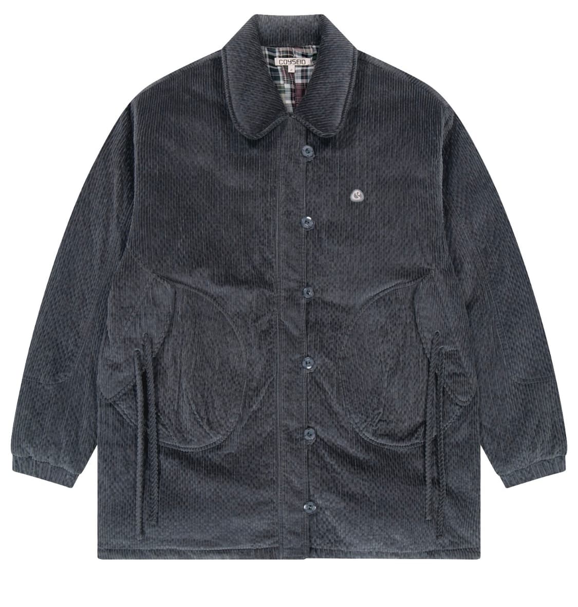 코이세이오 코지 봄버 자켓 블루그레이 2사이즈 상품이미지1