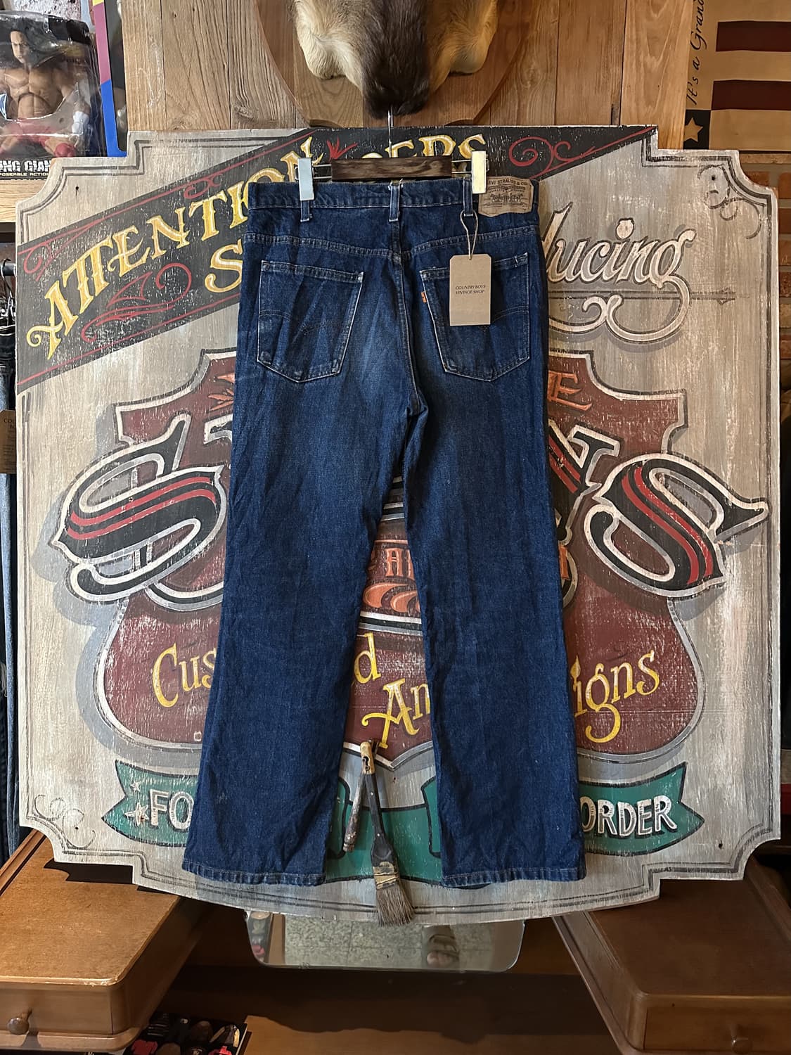 80s USA Vintage Levis 517 Denim Pants 상품이미지5