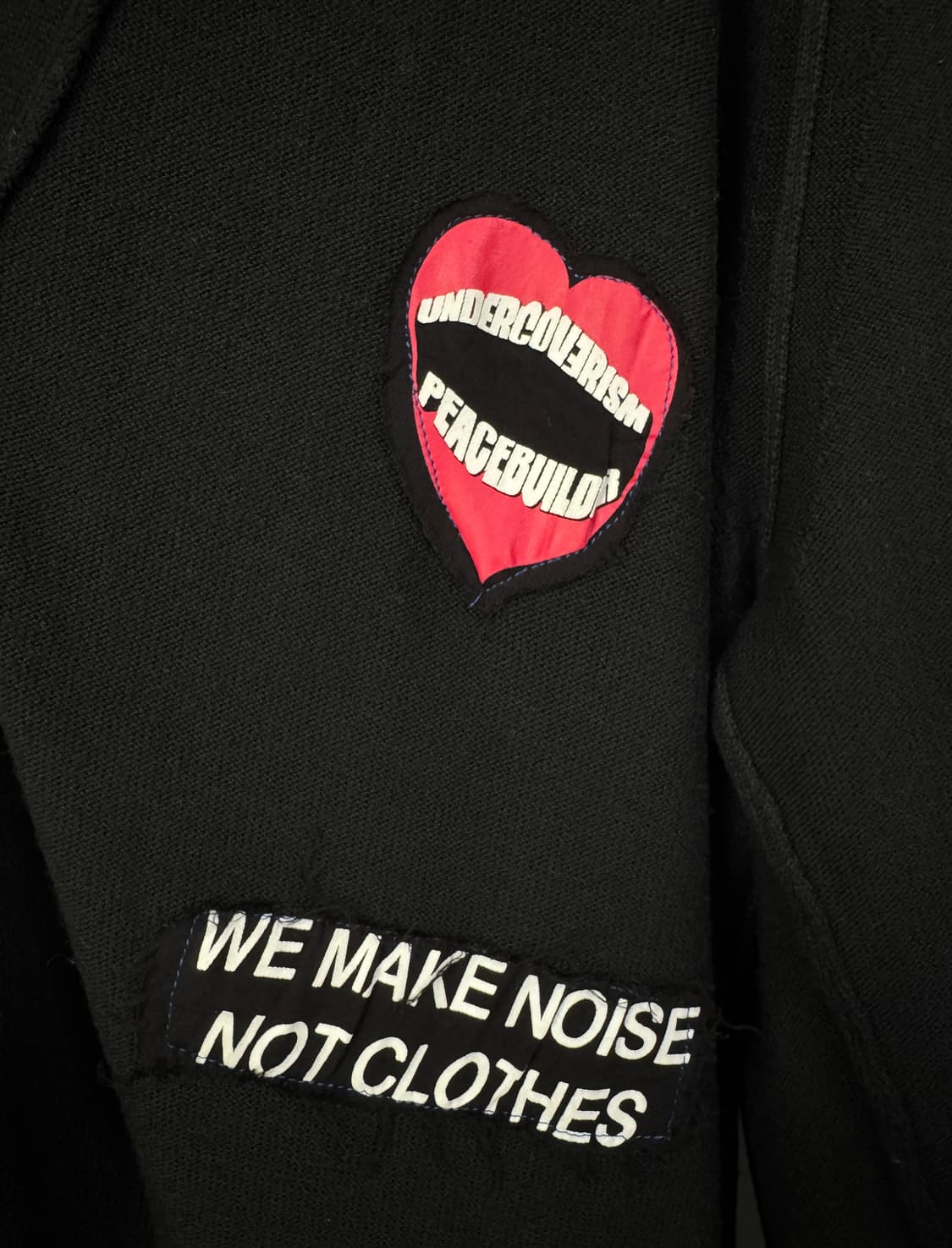 UNDERCOVER 언더커버 리버시블 패치 울 가디건 F 상품이미지6