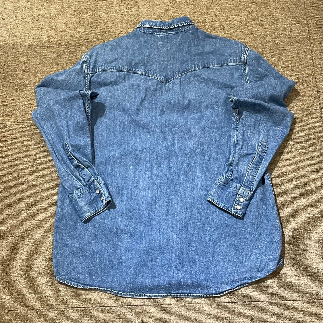 (XL) Levi's 리바이스 코튼 데님 셔츠 스탠다드 핏 상품이미지5