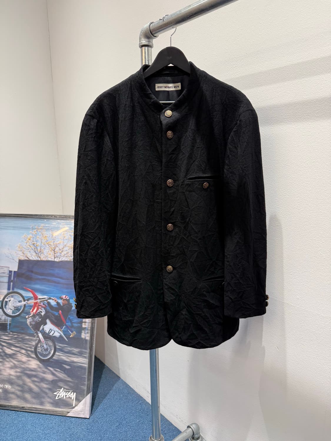 이세이미야케 맨 주름가공 자켓 상품이미지1