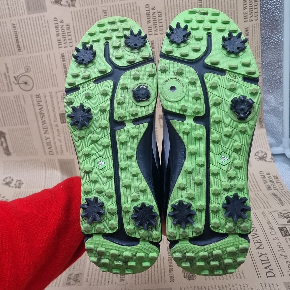 던롭 골프화 남성 스파이크리스250 상품이미지3