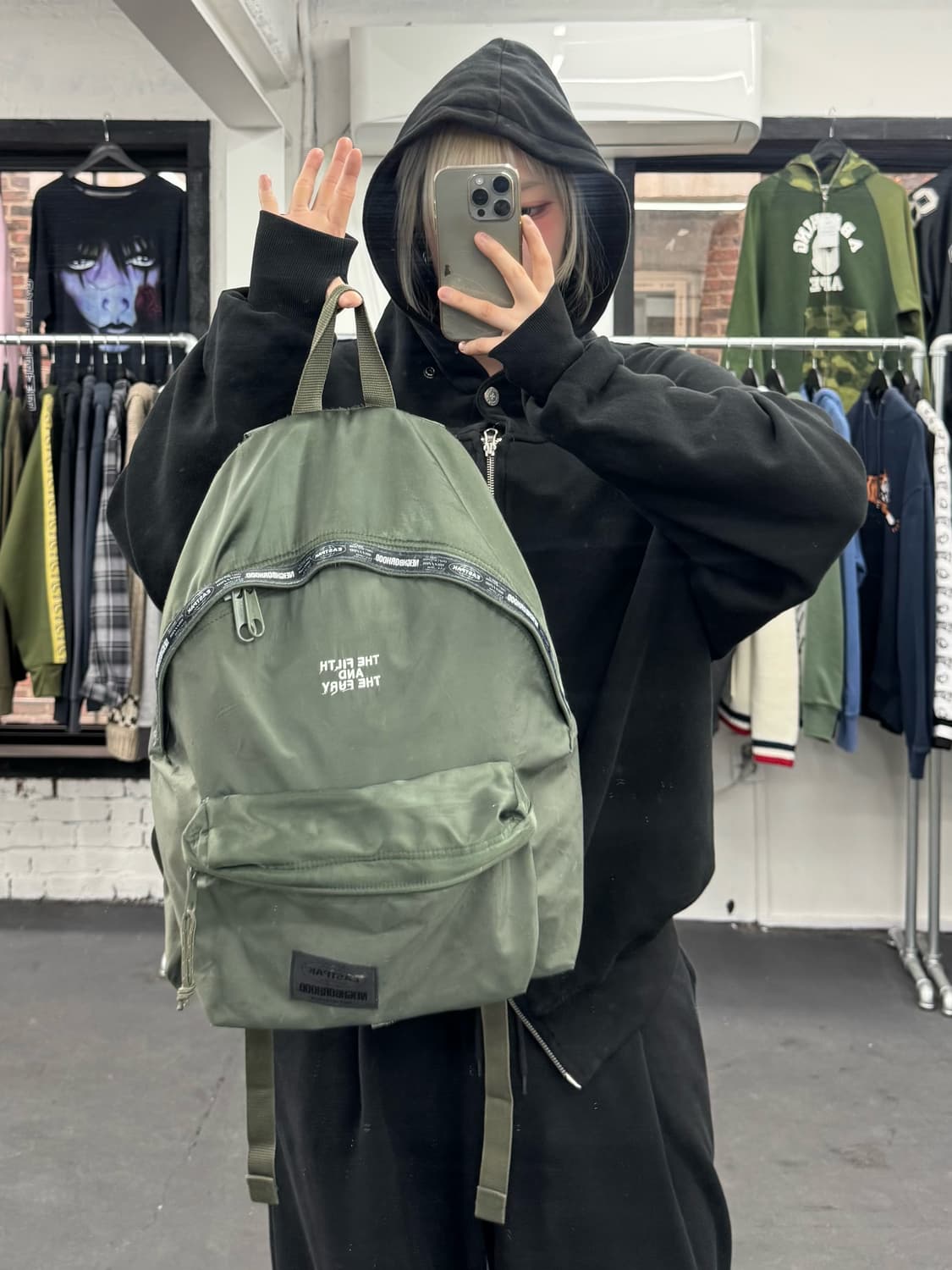 이스트팩 네이버후드 백팩 상품이미지4