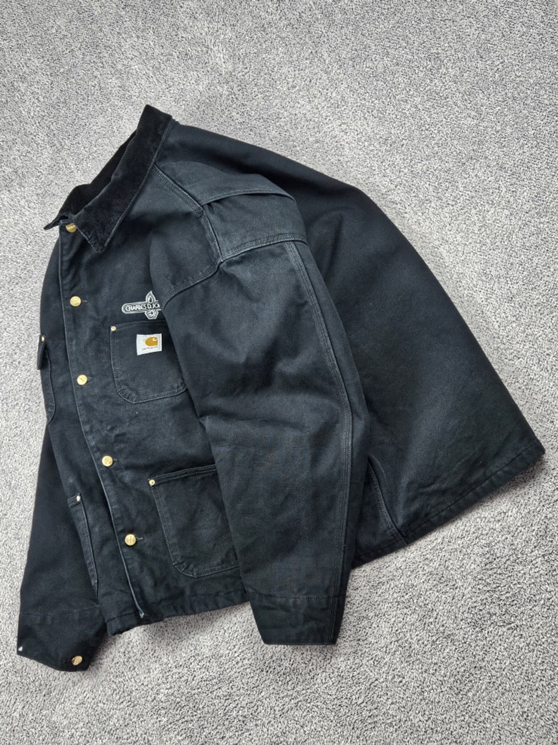 칼하트 C001 덕 캔버스 워크 초어 자켓 ( 2XL ) / 10282 상품이미지3