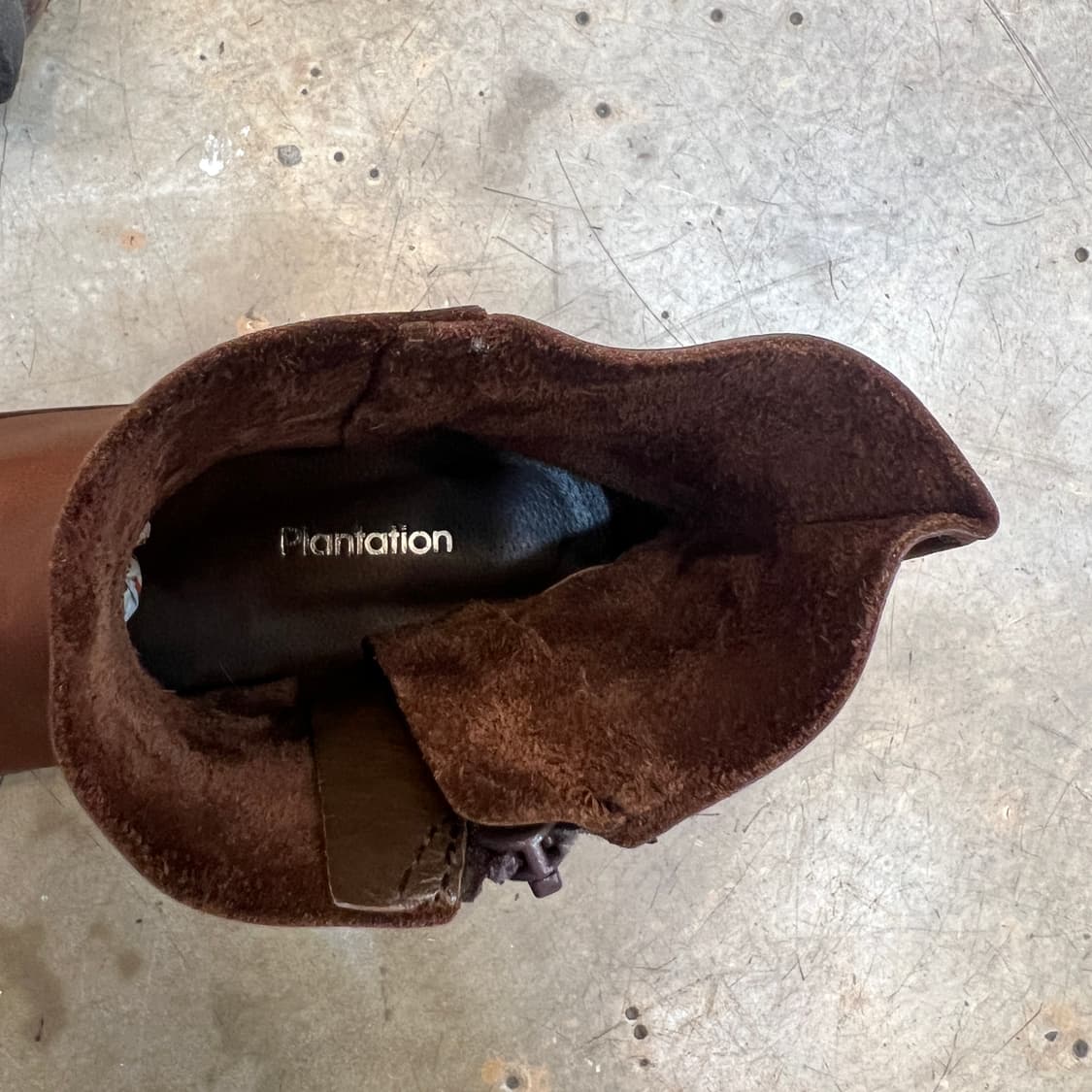 Plantation 레더 숏 부츠 상품이미지7