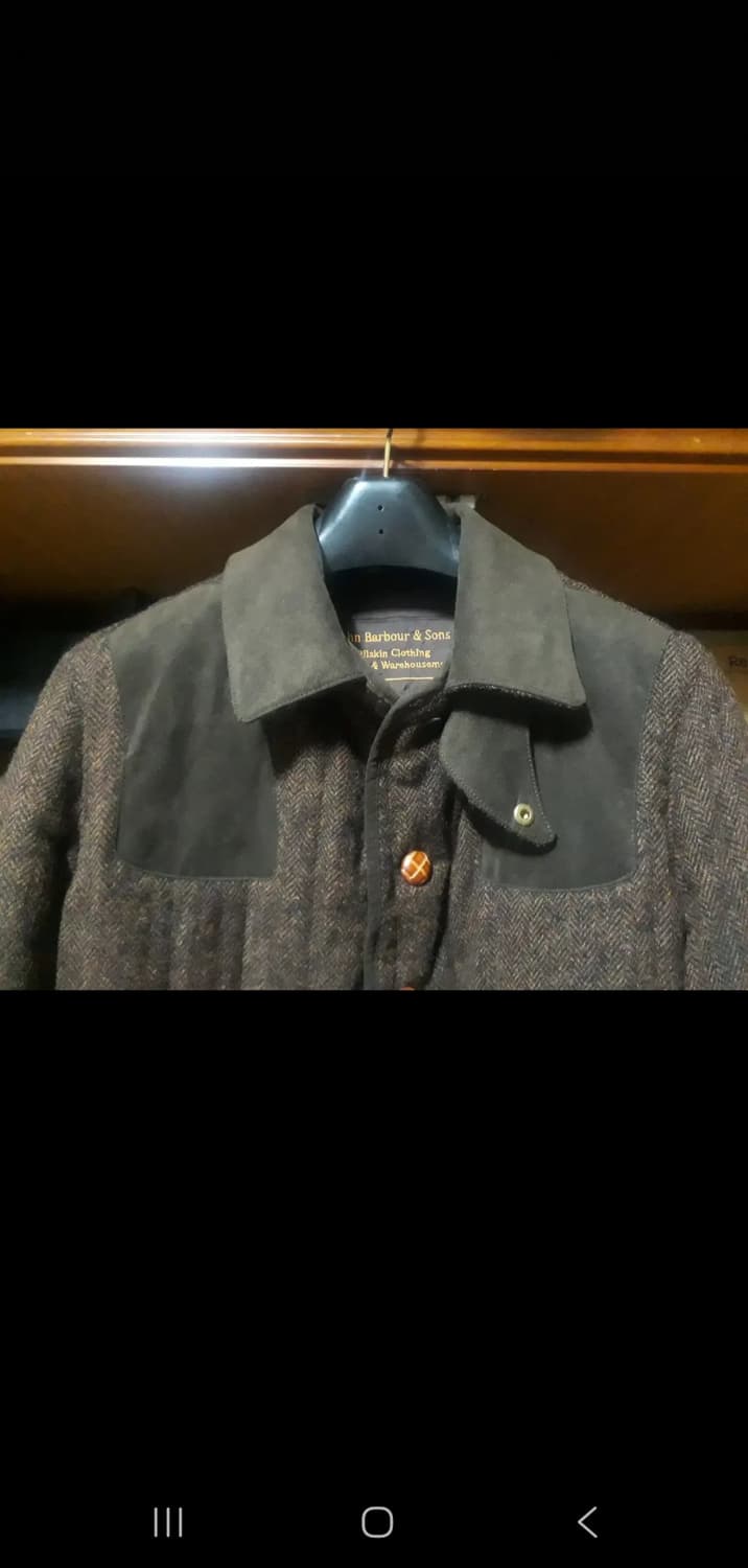 [판매] Barbour x Tokito 바버 토키토 울 트위드 헌팅 자켓 상품이미지3