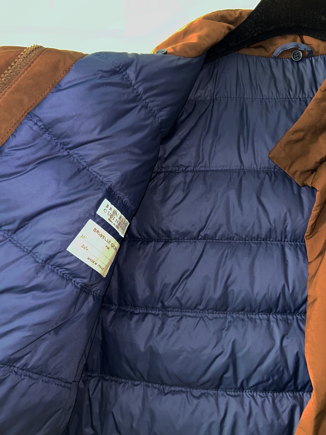 Brunello Cucinelli 모토 구스다운 푸퍼 상품이미지5