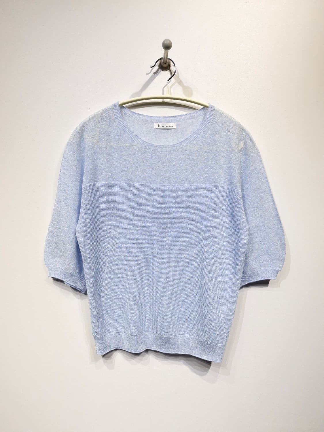 it MICHAA 잇미샤 24S/S 메탈니트 풀오버(66) 상품이미지1