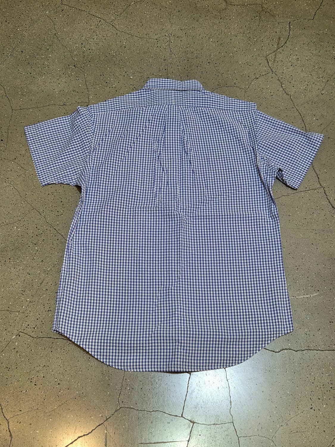 Polo 폴로 블루체크 반팔셔츠 상품이미지4