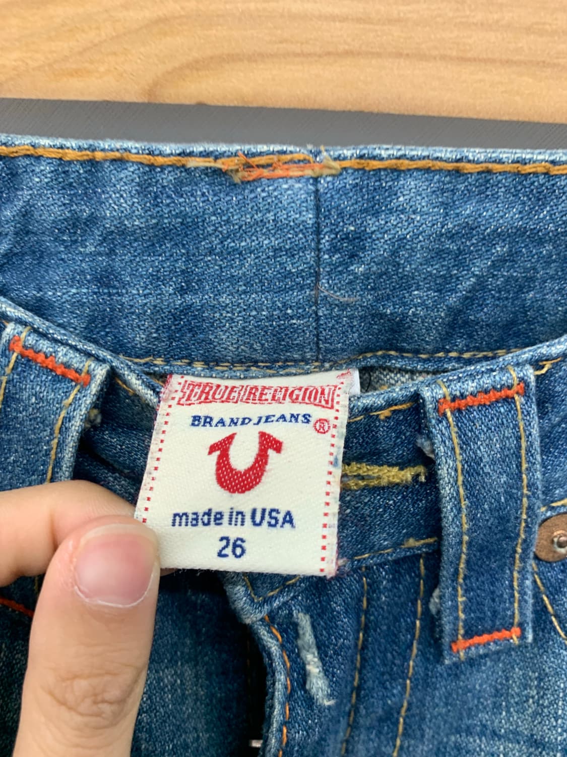 트루릴리전 조이 부츠컷 데님 26 상품이미지5