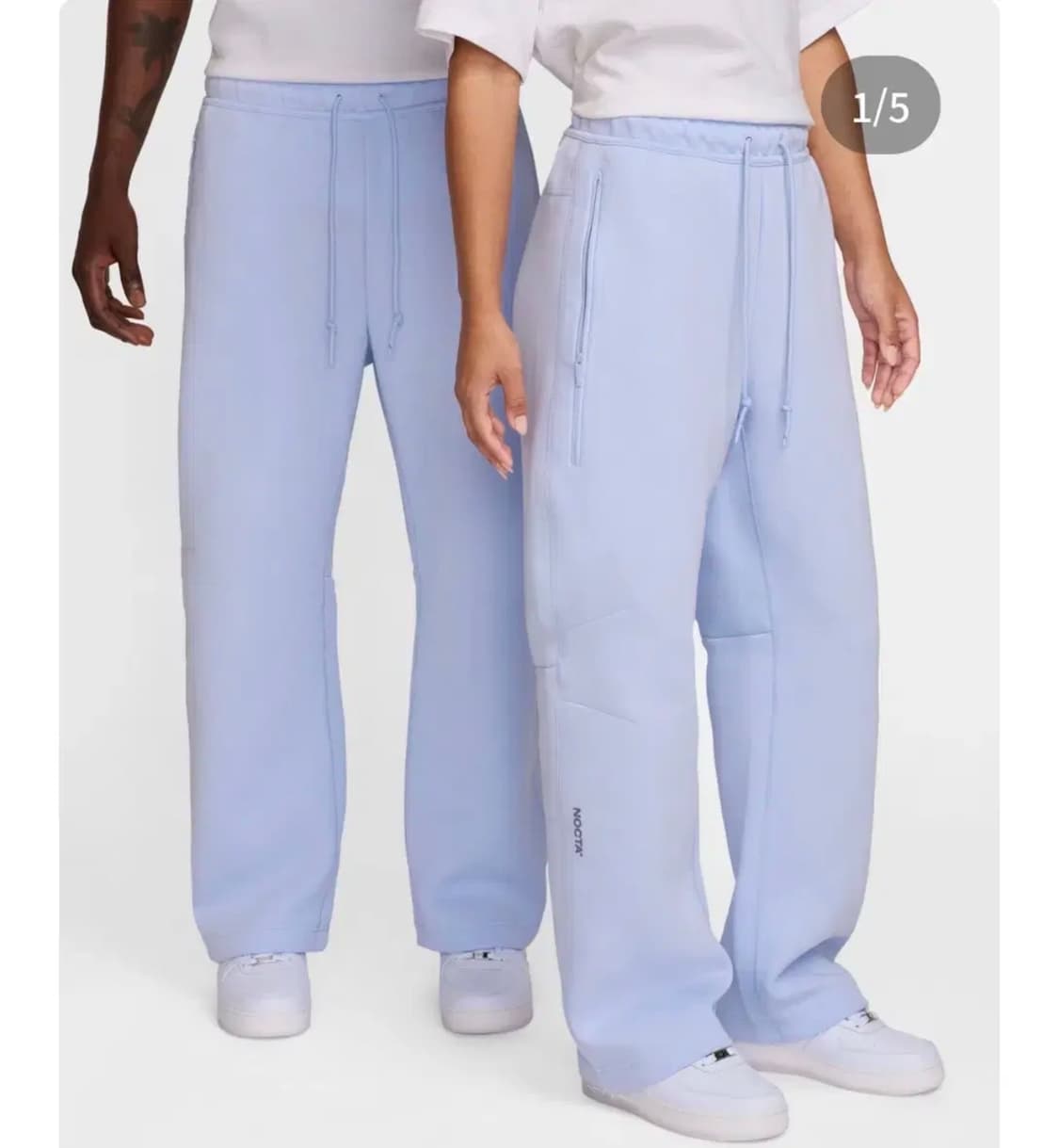 나이키 x 녹타 테크플리스 오픈헴 팬츠 상품이미지2