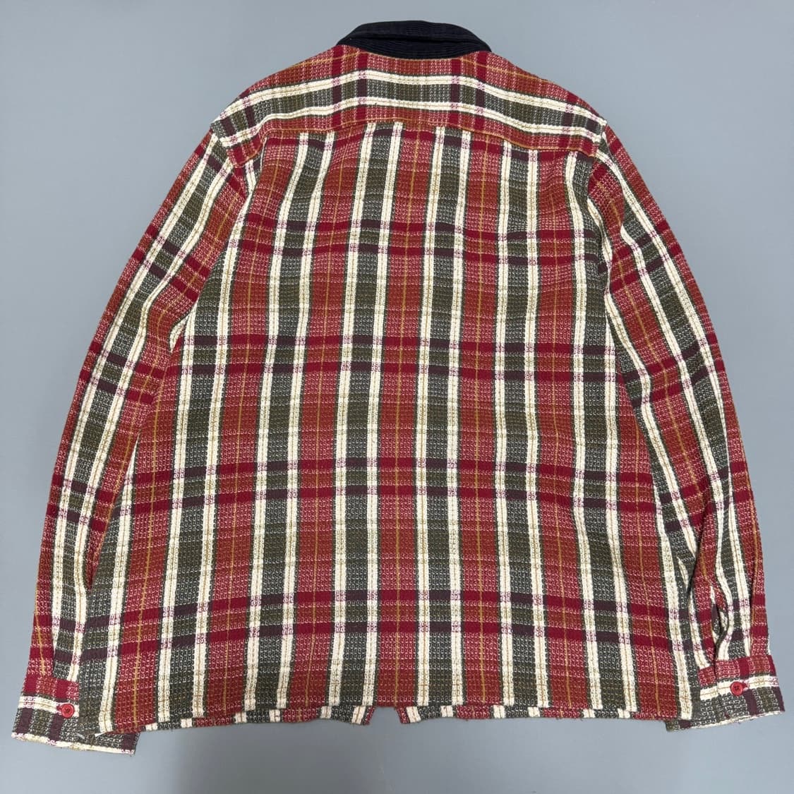 슈프림(SUPREME) 18fw 플레이드 써멀 집업 셔츠 자켓 상품이미지7