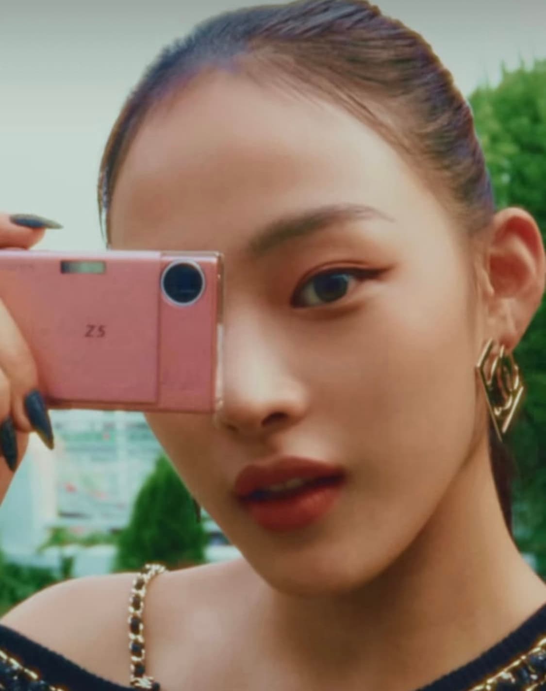 ((뉴진스 민지 ))후지필름 파인픽스 Z5FD 베이비핑크 상품이미지1