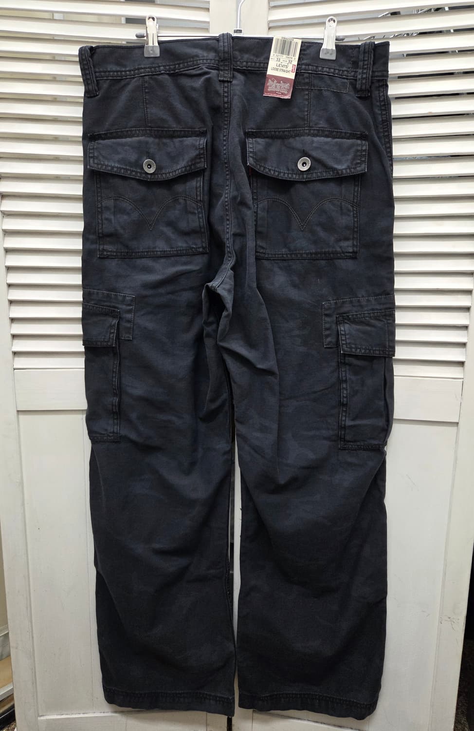 리바이스 블랙 카모플라쥬 카고 팬츠 상품이미지7