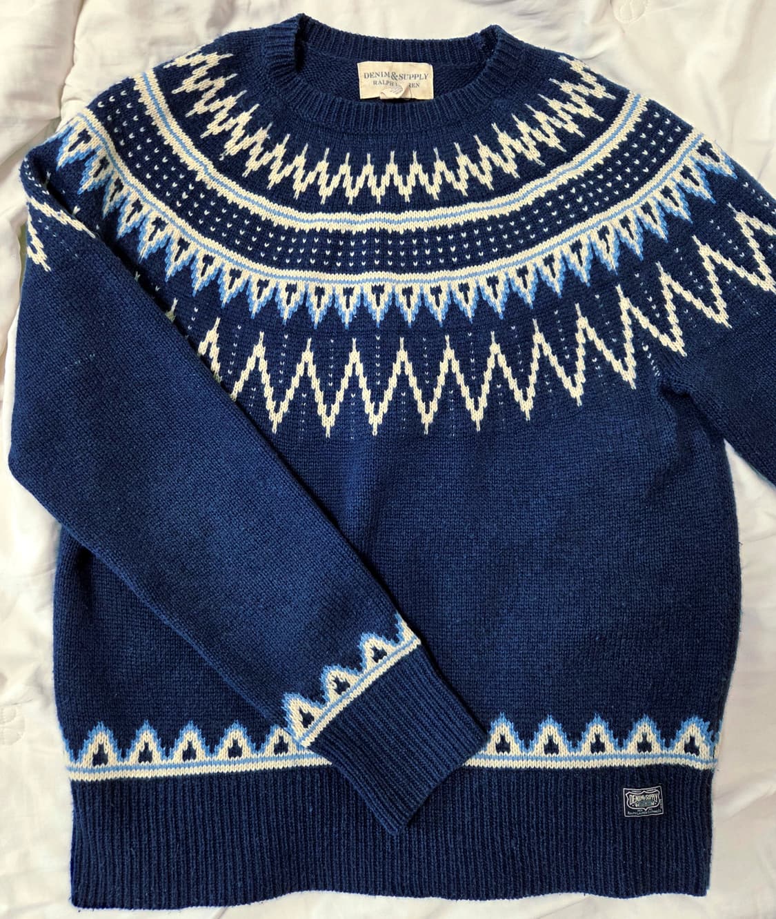 폴로 데님 앤 서플라이 랄프로렌 페어아일 니트 상품이미지1
