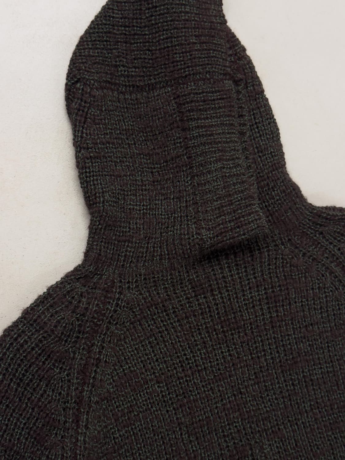 요지야마모토 후드 니트 상품이미지4