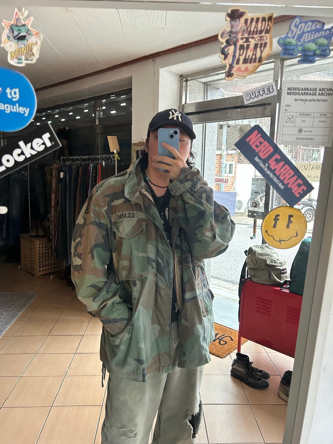 80‘s M65필드자켓 (카모)  상품이미지7