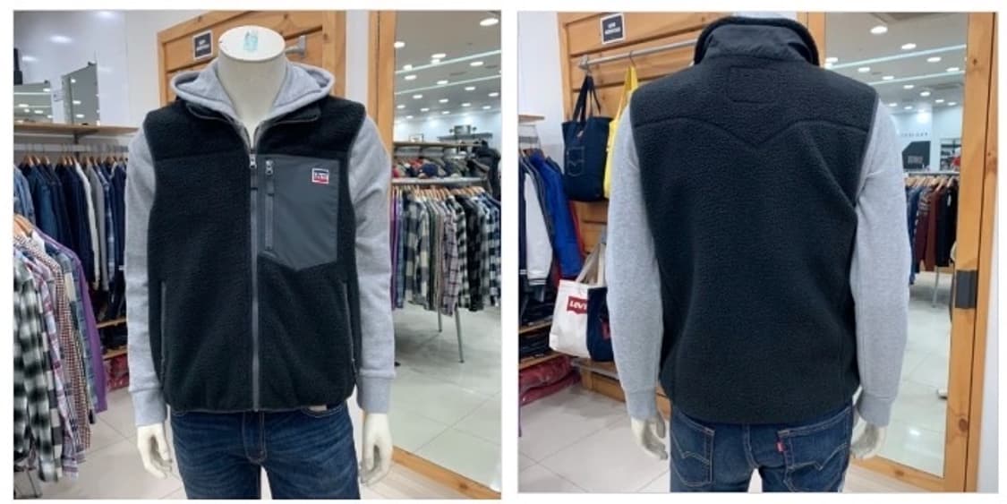 리바이스 / 플리스 조끼, 남성조끼 / L(100-105) 상품이미지10