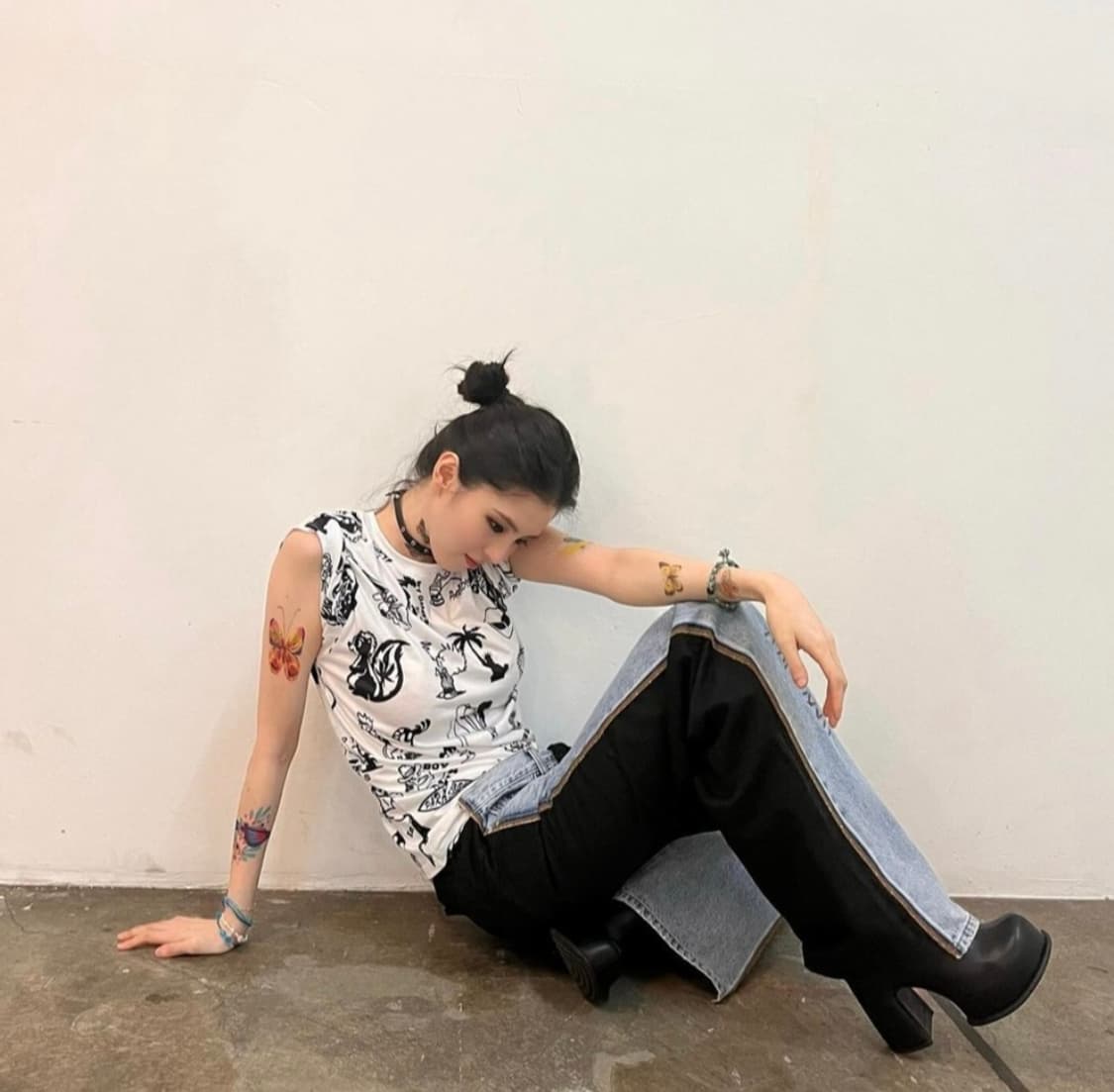 오픈와이와이 프론트진 코듀로이 팬츠 상품이미지1