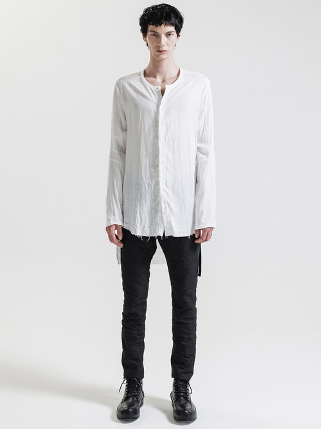 nude:masahiko maruyama 백프린팅 리버서블 셔츠 1siz 상품이미지3