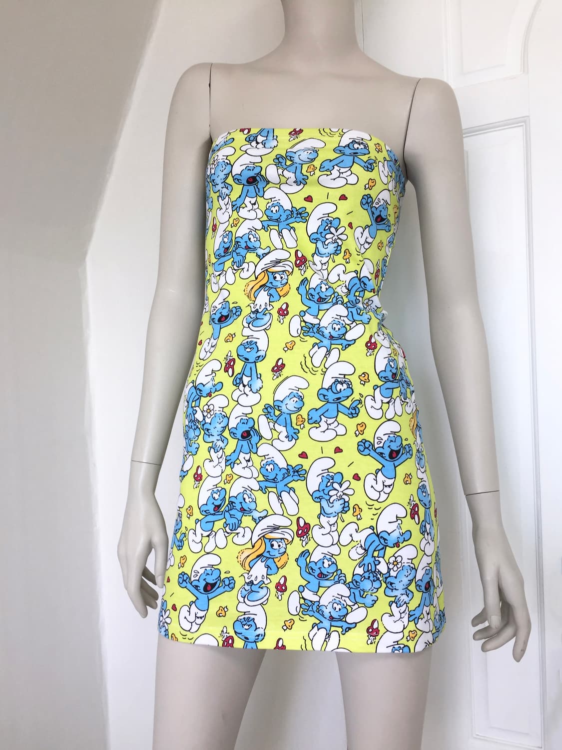 Cute Smurfs Tube Top Dress 상품이미지4