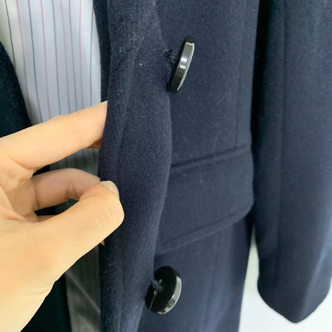 MACKINTOSH 매킨토시 빈티지 네이비 코트 38 사이즈 상품이미지7