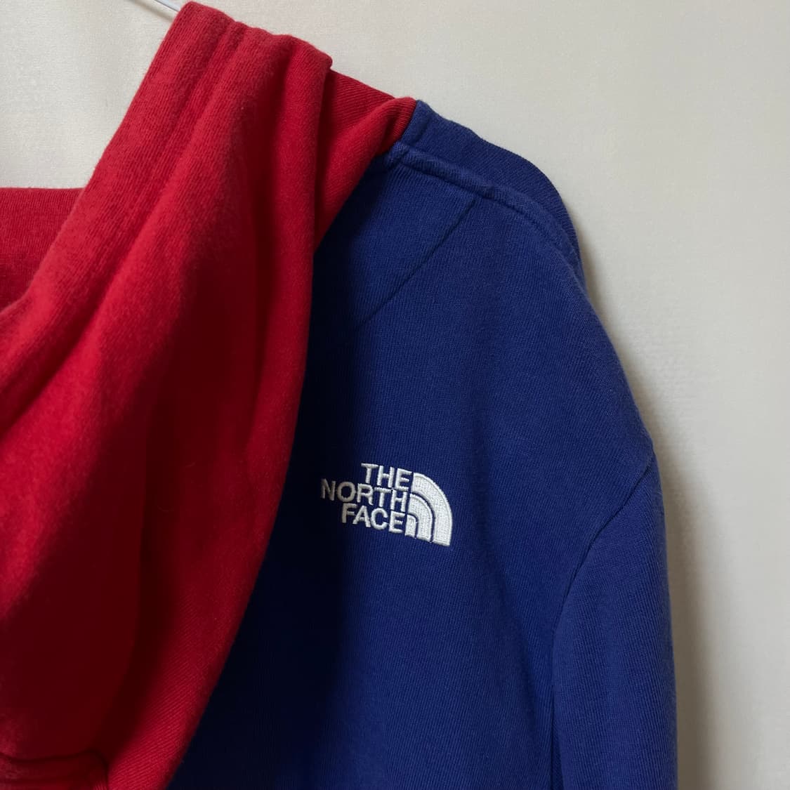 노스페이스 화이트라벨 오리지널 로고 배색 후드집업 L/100 상품이미지8