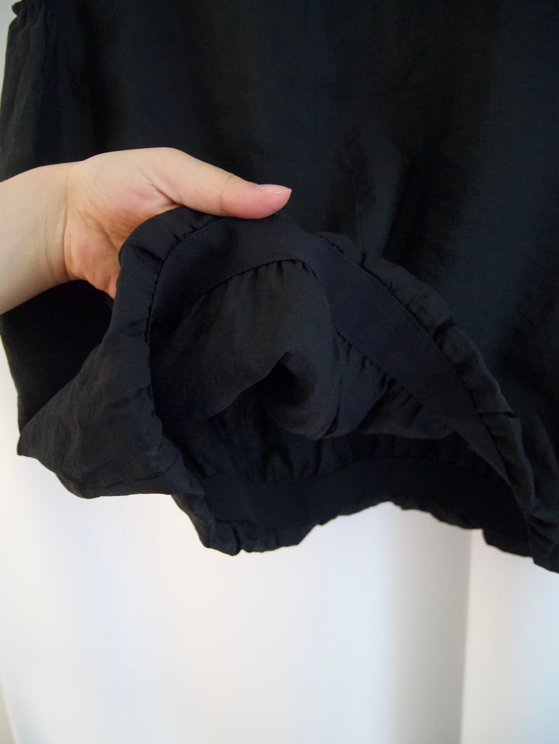 [Georges Rech] shirr sleeveless (black) 상품이미지6