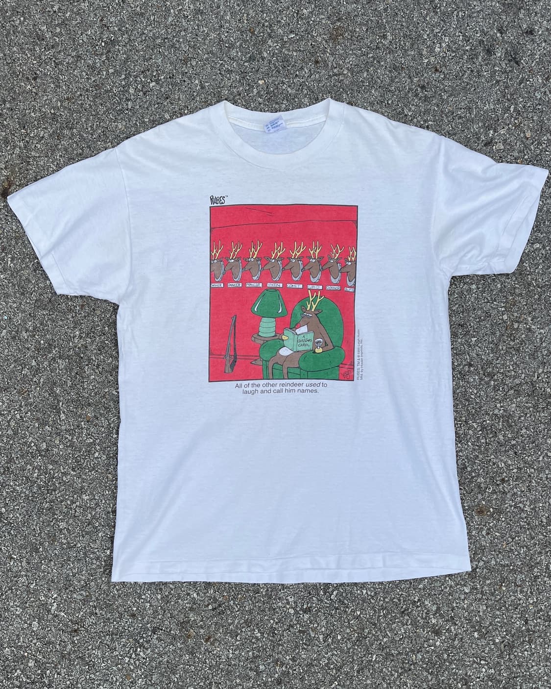 [L] 90s 미제 크리스마스 티셔츠 상품이미지1