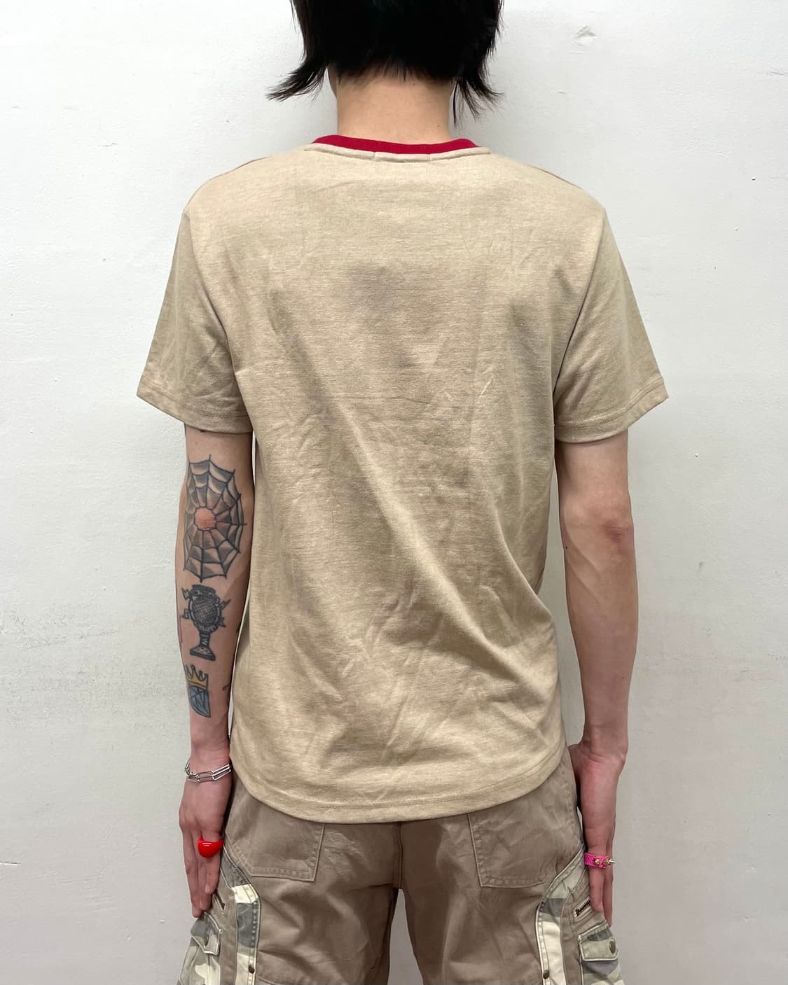 Big Superman 3D Brown T-shirt  상품이미지2