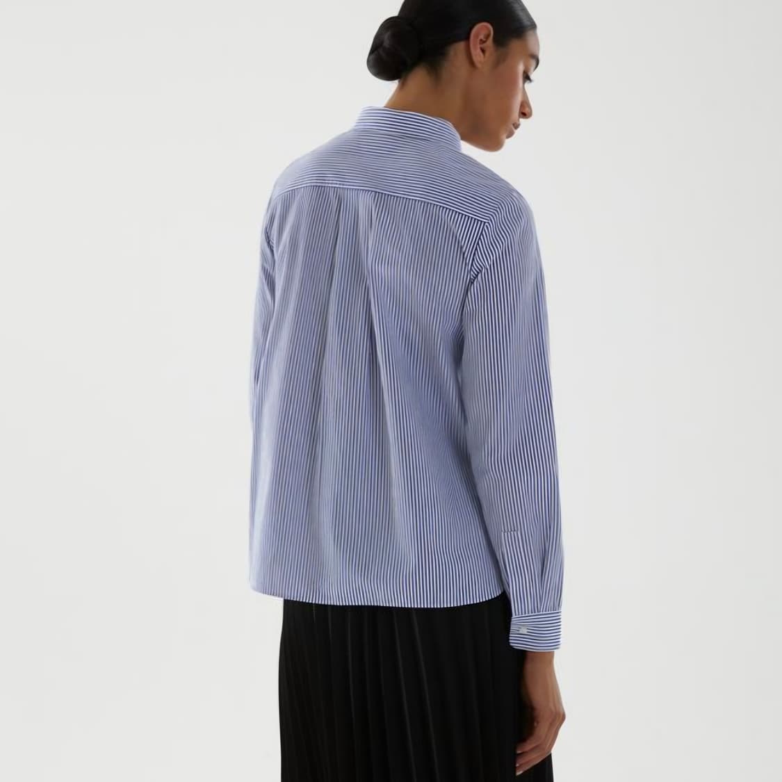 코스 스트라이프 코튼 셔츠 / 여성 셔츠/ 여자 셔츠  상품이미지2