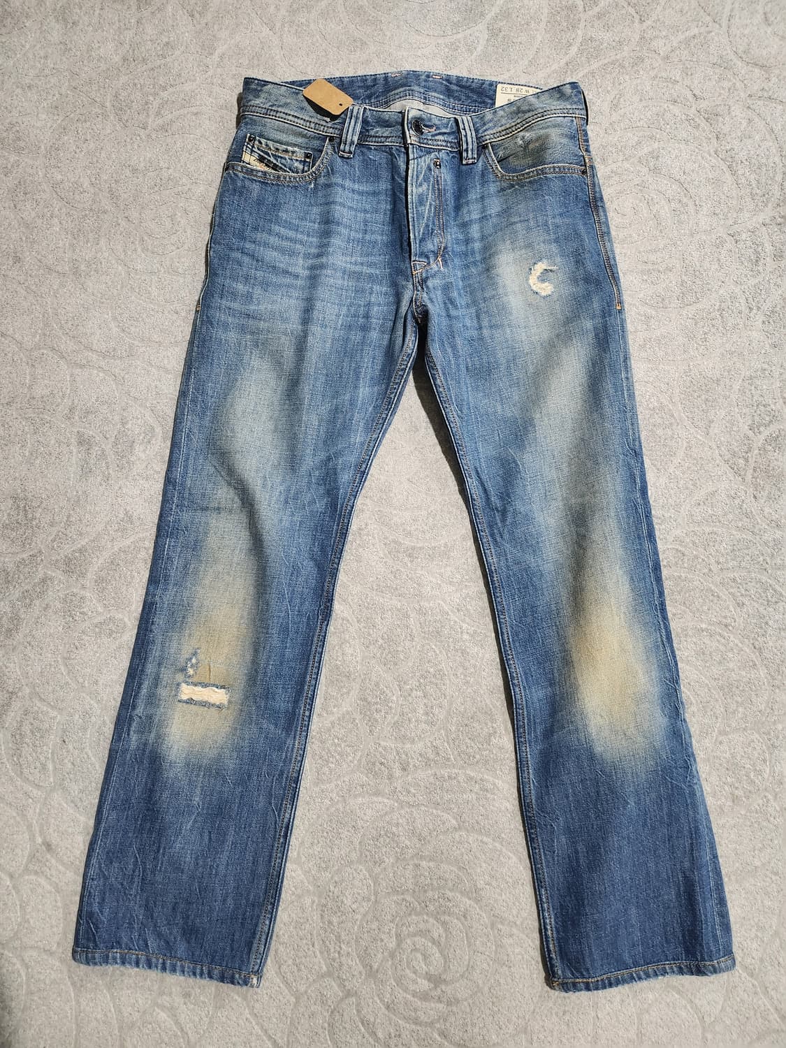 **디젤(Diesel) 빈티지 데미지 워싱 진 28 상품이미지2