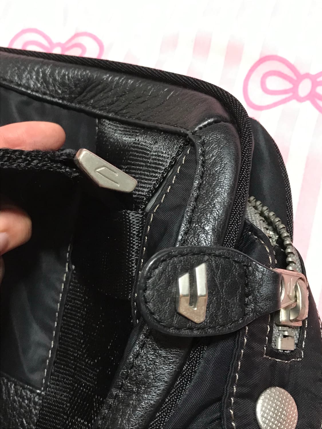 디젤 블랙 토트백 y2k가방 상품이미지7